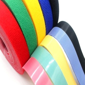 Multi-Color Flexible Reusable Velcro Cable Ties (Custom Length)