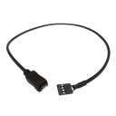 Mini 4 Pin Female Header to Micro USB Micro B Female Cable 50cm