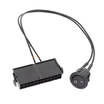Jump Start EPS ATX 24 Pin Power Supply Jumper On Off Switch