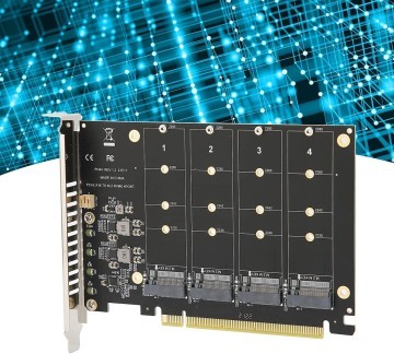 Nvme adapter pcie x16 hot sale