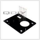 QDIY Professional Modder Acrylic ATX Motherboard Tray (YJ-ZJM08)