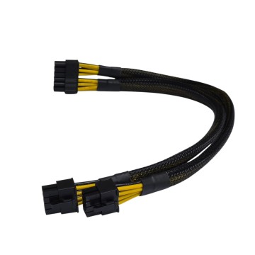 12 Pin to Dual 8 Pin CPU EPS Power Cable for HP Server WS460C Gen8