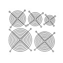 MODDIY Premium Metal Fan Grill Guard 40mm to 140mm