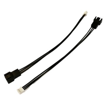 Standard 3 Pin Fan Male to PH Mini 3 Pin GPU Female Cable Adapter