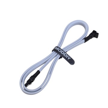 SAS SSD High Speed 6Gbps SATA3 Cable High Density Sleeved White