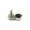 M3 x 6 Silver Motherboard Screws Bracket Style 4 Pack
