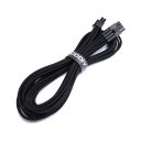 Corsair HX Series Individually Black Sleeved Modular Cable (PCI-Express Connector 6+2 pin)