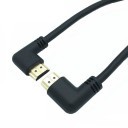 Premium HDMI 2.0 4K Left Right Angle Male to Male Cable 30cm