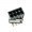 8-Pin Graphics Card PCIe Male Header Connector - 90% Angled - Black