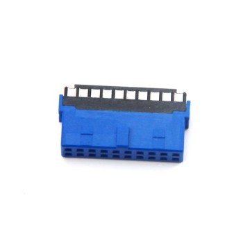 USB 3.0 19-Pin / 20-Pin IDC Connector - Female