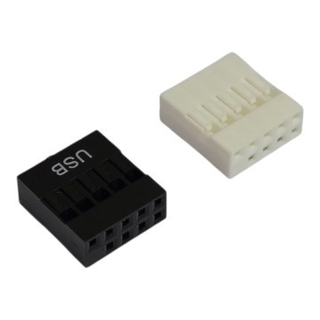 2.54mm Dupont 10 Pin USB Housing Connector