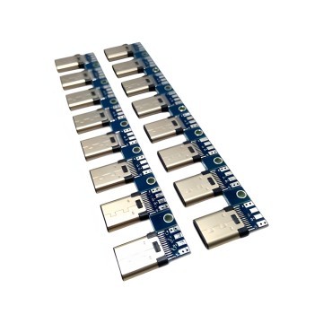 10Gbps USB 3.1 Type-C USB-PD PCB Male Connector