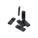 Dupont 2 Pin Female Motherboard No Label Connector Black