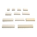 XH Mini 2 Pin Male Fan Connector Housing 2.54mm Pitch 2P to 20P