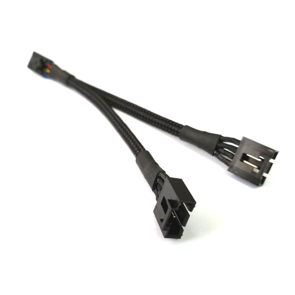 Corsair Link Commander 4 Pin Female to Male Sleeved Triple Y Split