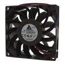 Delta 9225 92mm 3 Wire 3700RPM Ball Bearing Fan