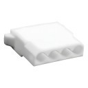 4 Pin PSU Molex Power Female Connector with Pins White