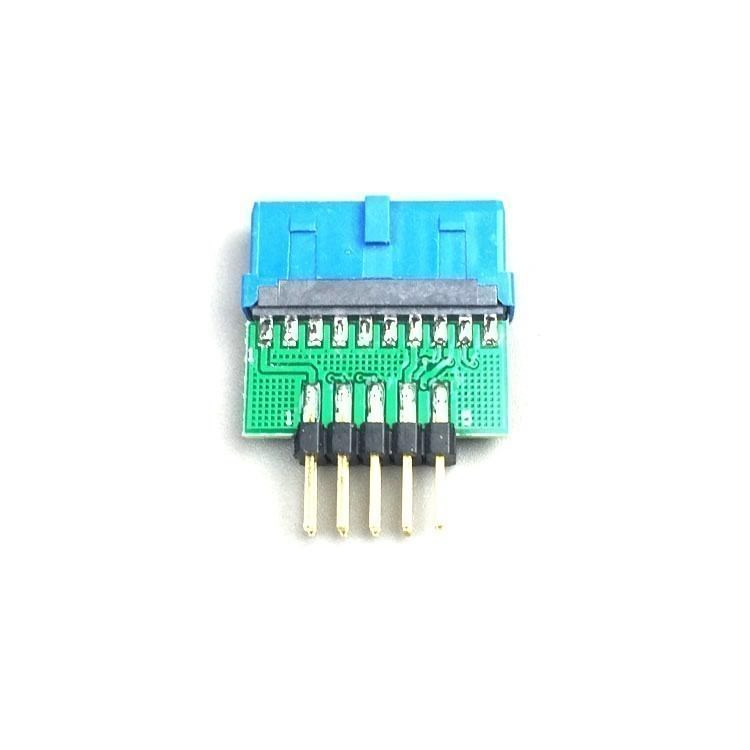 USB 3.0 20-Pin Female to USB 2.0 10-Pin Make Internal Header Converter