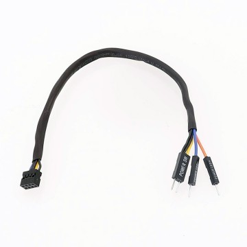 Dell Mini 8 Pin Female to Power Switch LED Adapter Cable