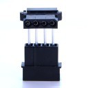 4-Pin Molex to 90 Degree 4-Pin Molex Power Adapter