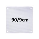 White PVC Ultra Thin 0.45mm Computer Case Fan Dust Filter 9cm