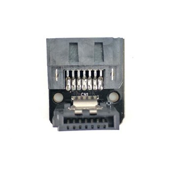 SATA3 SATA III 6Gbps 90 Degree Angled SATA Data Connector Mini Adapter MODDIY