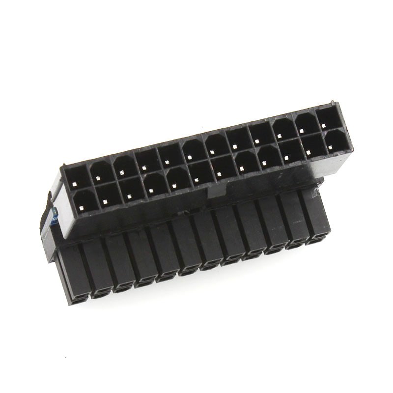 90 Degree Angled Motherboard 24 Pin ATX Mini Adapter ...
