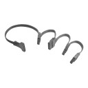 Premium Ribbon Wire 5 Pin SATA to 4x 4 Pin Molex Adapter Cable Black