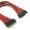 Premium Red Wire USB 3.0 20-Pin Male to Female Internal Extension Cable