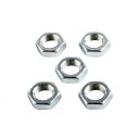 Carbon Steel M1.2 Silver Hex Lock Nut