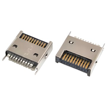 USB 3.2 3.1 Type E Key A 20 Pin Male Connector