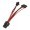 6 Pin to 4 Pin ATX Male and 4 Pin Molex Female 10cm for Silverstone