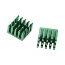 Passive Heatsink MOSFET Chipsink 17mm - Green