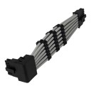 ATX 3.1 PCIe 5.1 H++ 12V-2X6 16 Pin Sleeved Angled A Power Cable