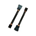 5 Pin CPU Fan to 4 Pin Standard PWM Fan Adapter Sleeved Cable for HP ML350