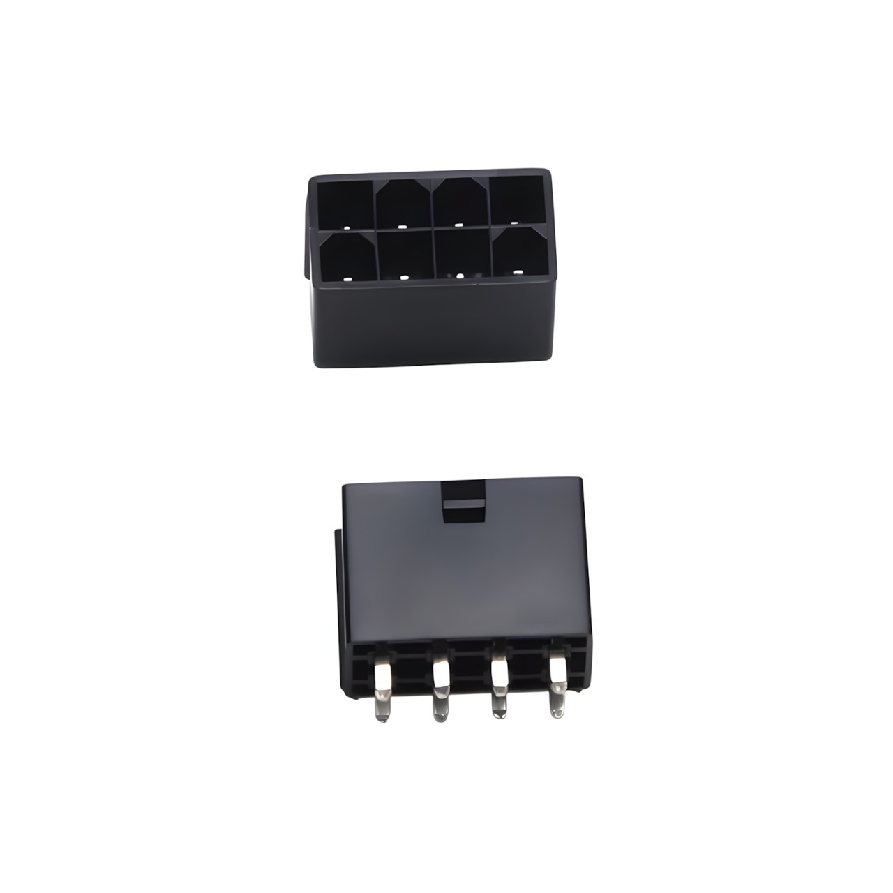 8 Pin CPU EPS Power Male Header Connector Straight Black - MODDIY