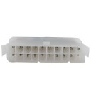 20 Pin Motherboard Power Male Connector Transparent White