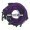 Seasonic Platinum Series Premium Single Sleeved Cables (Black/Purple)