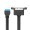 USB 3.0 20 Pin to Dual Type A Extension Cable with Panel Mounts