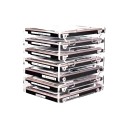 QDIY 2.5 Inch External SSD Bracket Multi Layer Stacking Cabinet Frame