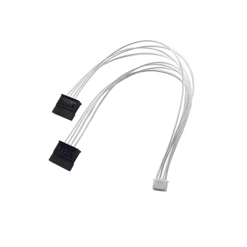 ITX Mini PC Mini PH 2.54mm Pitch 4 Pin to 2 x SATA Power Cable 30cm