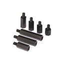 Premium Nylon66 M3 Motherboard Hex Black Standoff