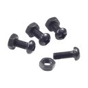 Black Fan Screws Set M4 x 10mm