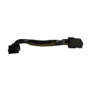 PCIE 90 Degree L Shape Low Profile GPU Power Cable 8 Pin Left Angle