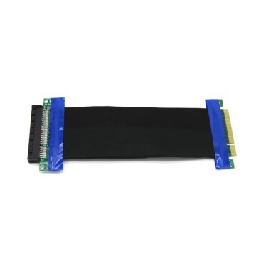 Premium Gold Plated 8x PCI-E Extension Shielded Cable Riser (19cm)