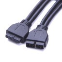 USB 3.0 20-Pin Male to Female Internal Extension Cable (60cm)