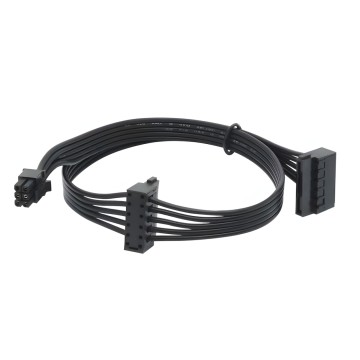 Mini 6 Pin to Dual SATA Power Cable for Dell 3250 3268 3650 3660 3668