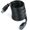 USB 3.0 5Gbps High Speed Extension Cable (2m) Black