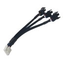 ASUS GPU 6 Pin to Triple 4 Pin PWM 12v Fan Deshroud Adapter Cable