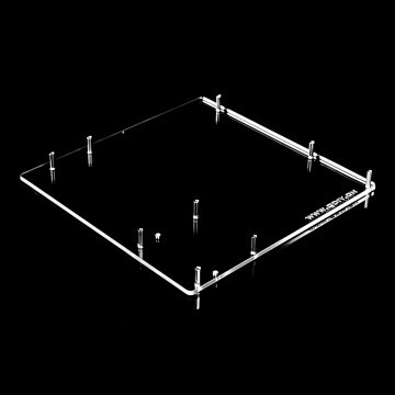 QDIY Professional Modder Acrylic MATX Motherboard Tray YJZM01
